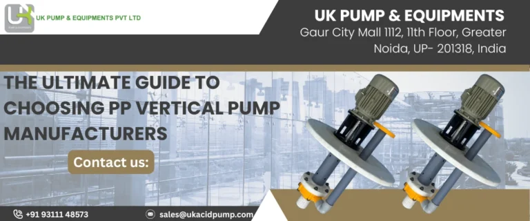 PP Vertical Pumps