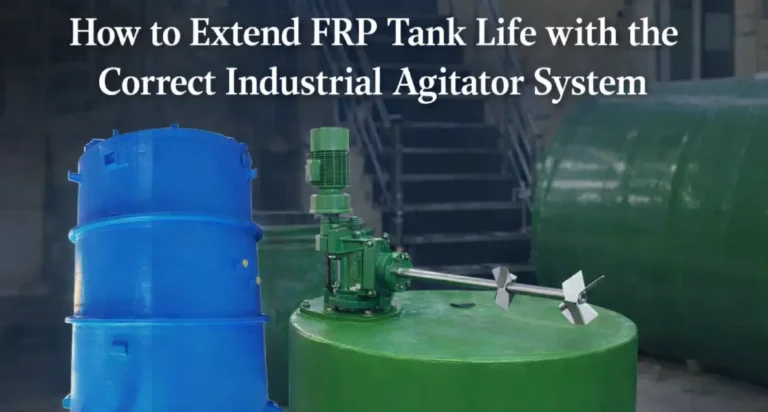 Industrial Agitator with FRP Tanks