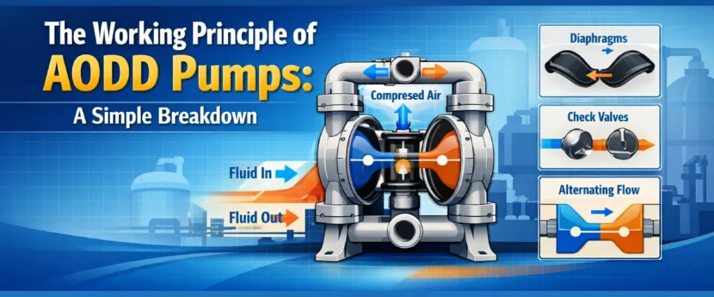 Working Principle of AODD Pumps