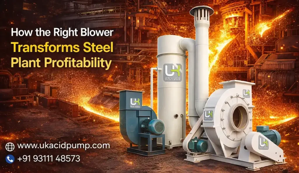 Centrifugal Blowers for Steel Plants