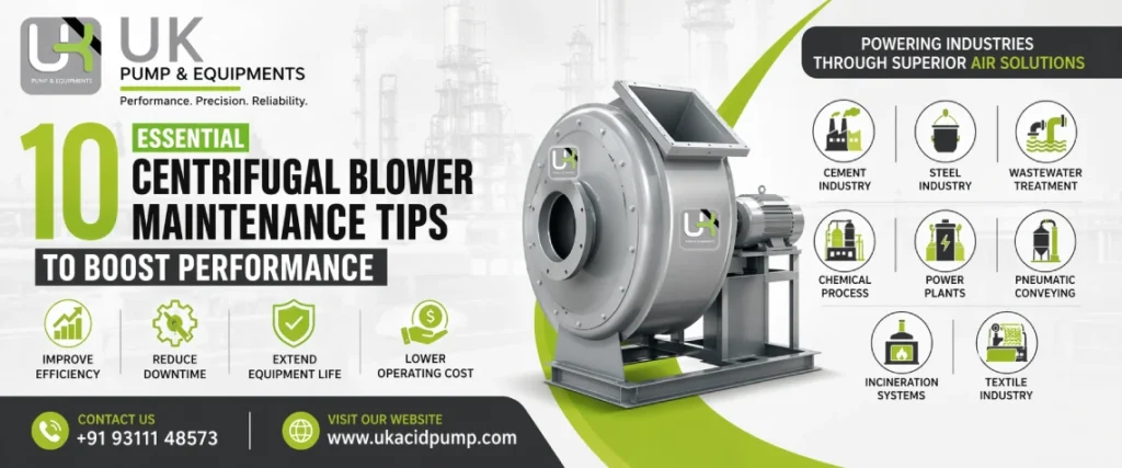 Centrifugal Blower Maintenance